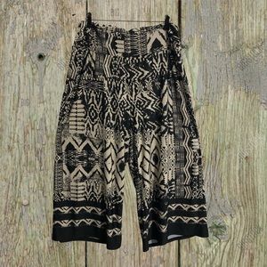 Addition Elle flowy stretch wide leg culottes.